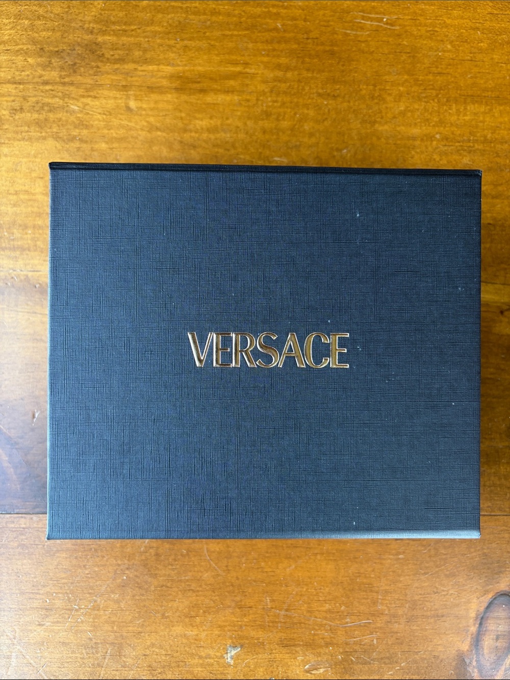 Versace Black Box 7”x6”x3”